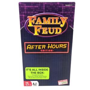 Family Feud After Hours Adult Edition Group Party TV Game Show 100% Complete